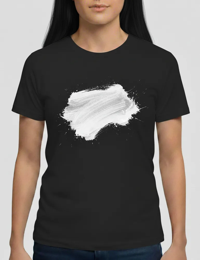 Unisex Kinetic Silence No. 01 T-Shirt – Aggressive Sumi-e Ink Stroke