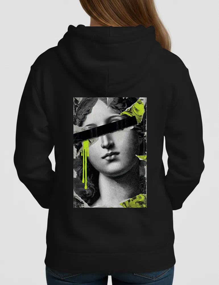 Censored Muse No. 04 – Renaissance Street Remix Hoodie | The Debris Series by Kaelo X