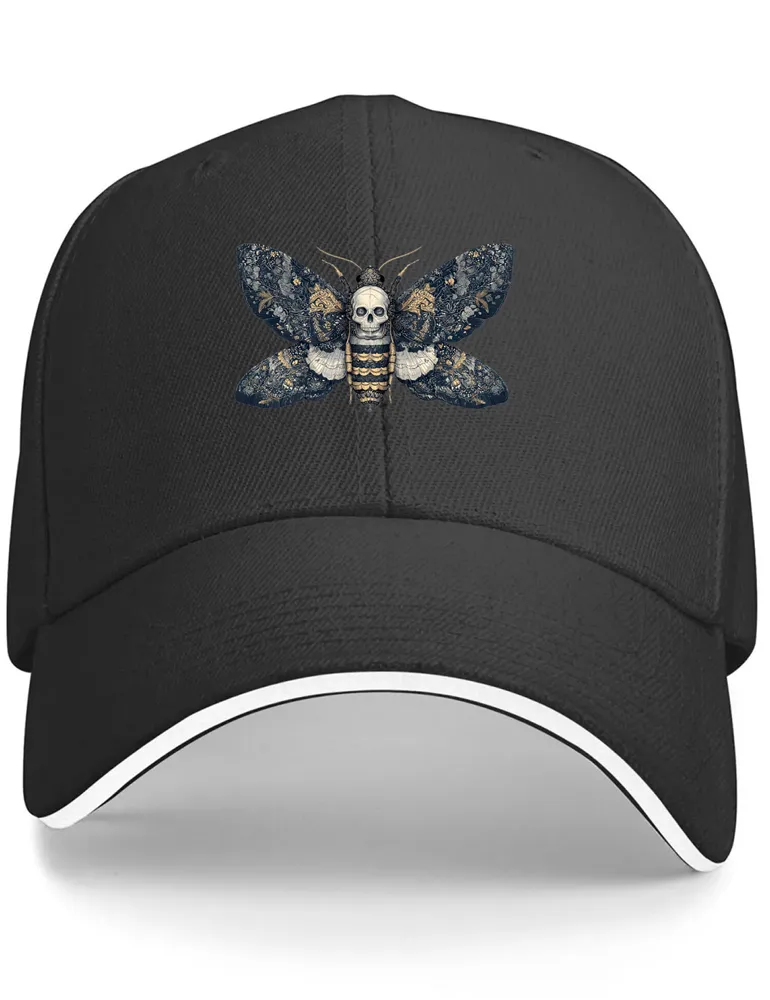 Silent Witness No. 08 – Death’s-head Hawkmoth Art Cap | Seraphina Black Artist Series